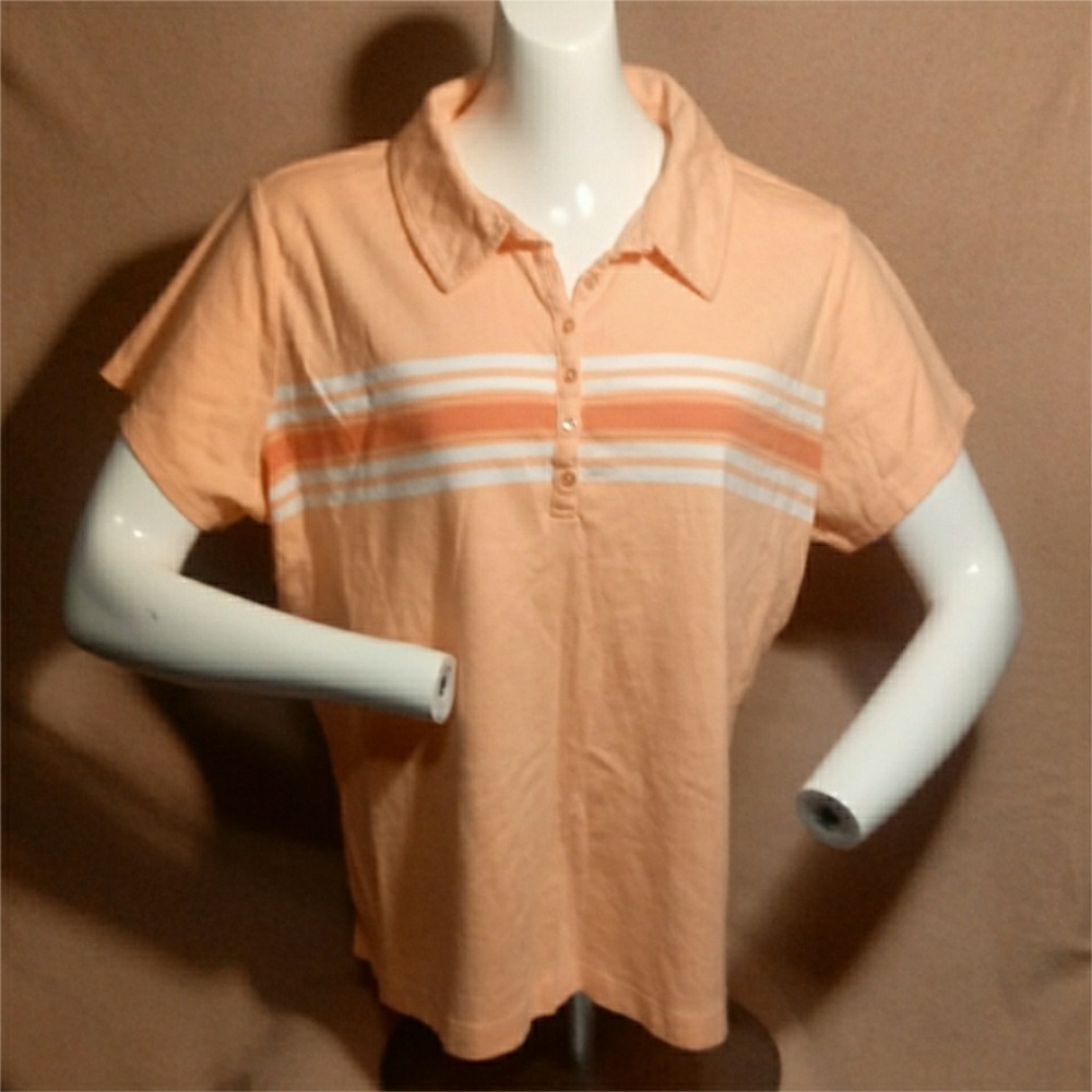 Peach Polo Shirt